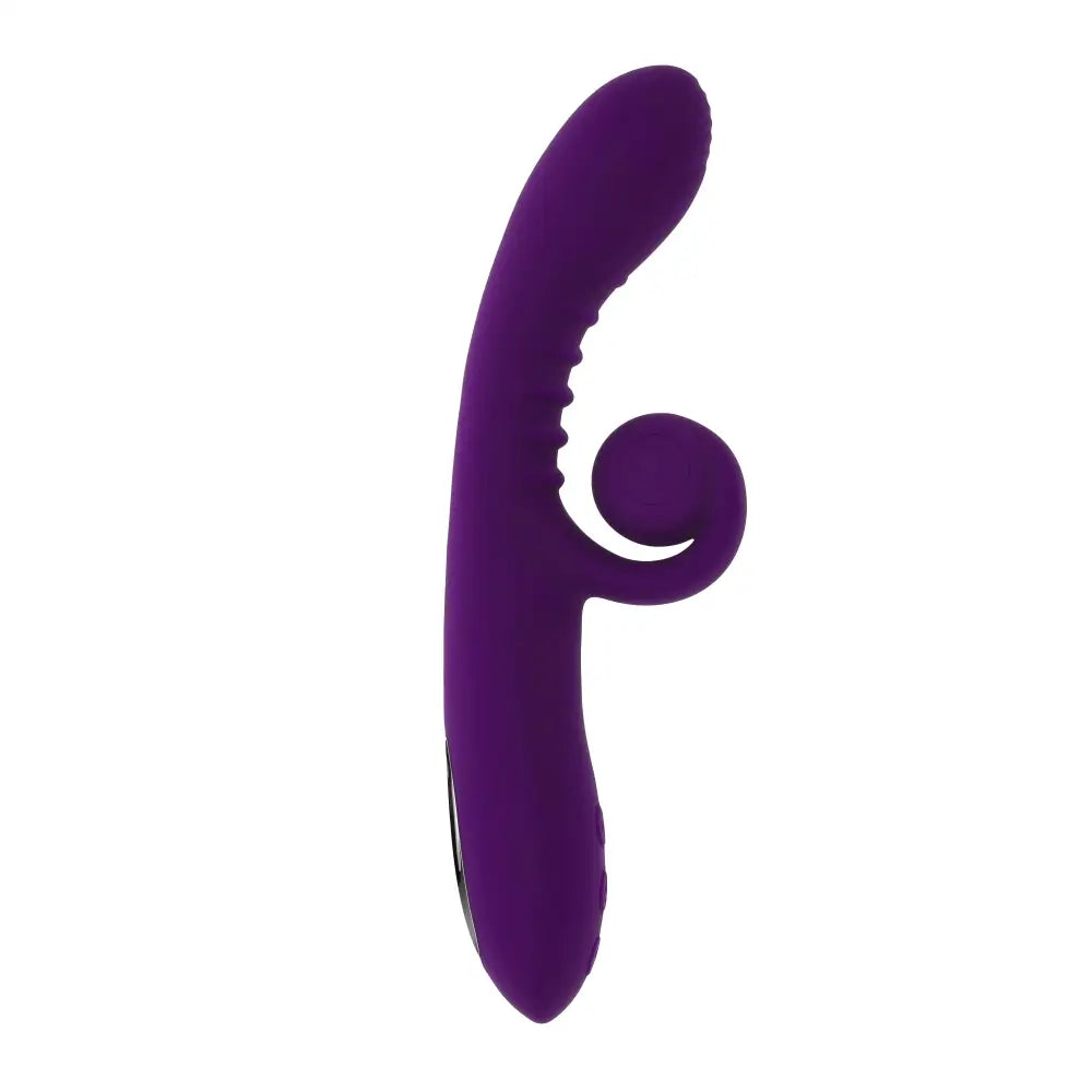 Playboy Curlicue Rabbit Vibrator - My Temptations Adult Store