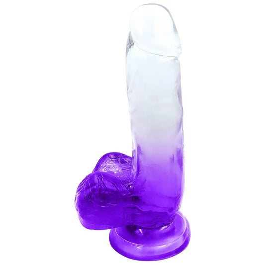 Playful Riders 6in Cock with Purple Balls