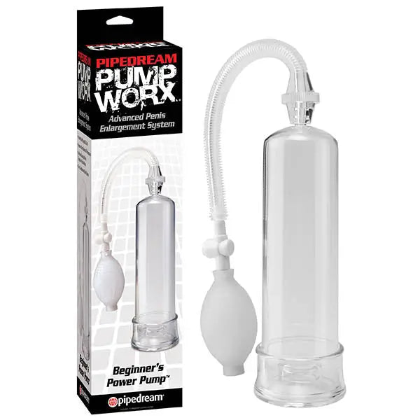 Pump Worx Beginner's Clear Penis Pump - My Temptations Australia