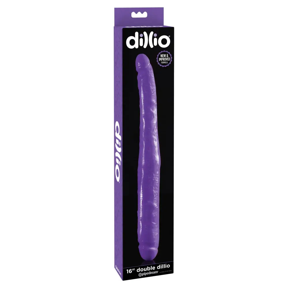 Purple 16" Double Dildo - My Temptations Adult Toys Online