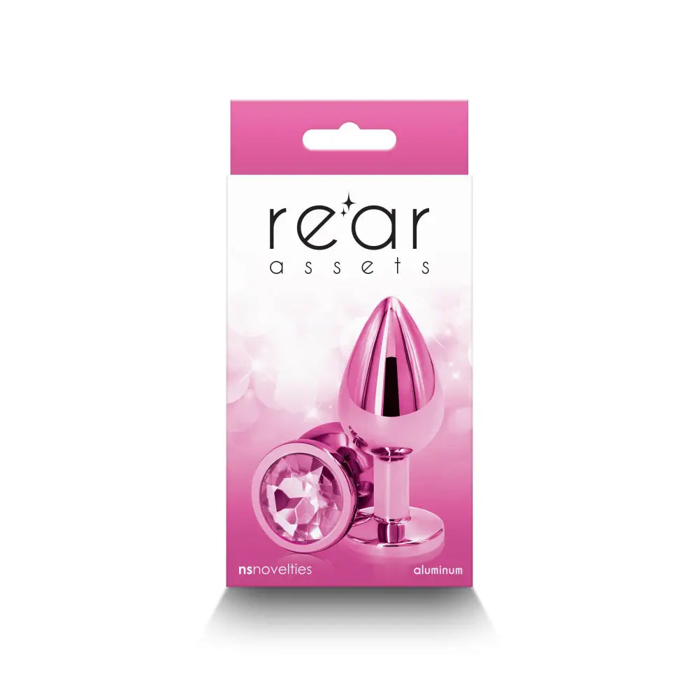 Rear Assets Pink Medium Butt Plug