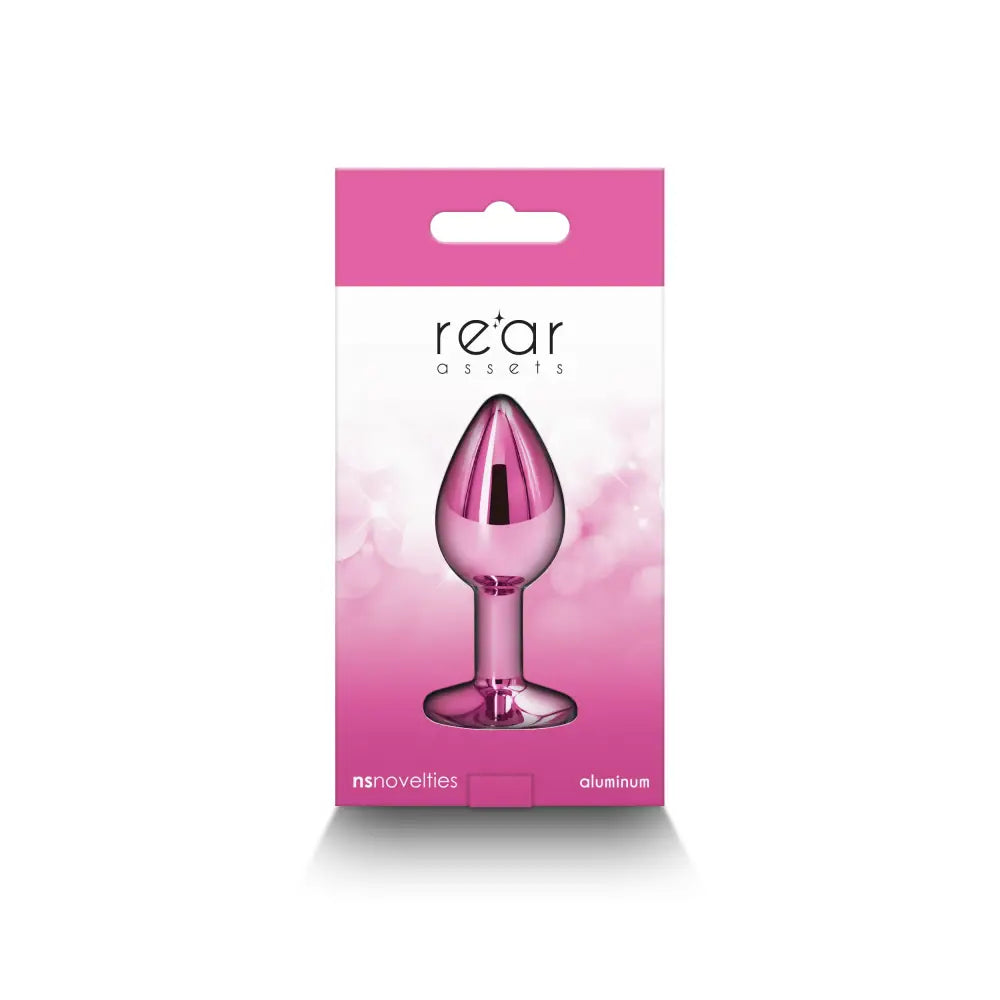 Rear Assets Pink Small Butt Plug