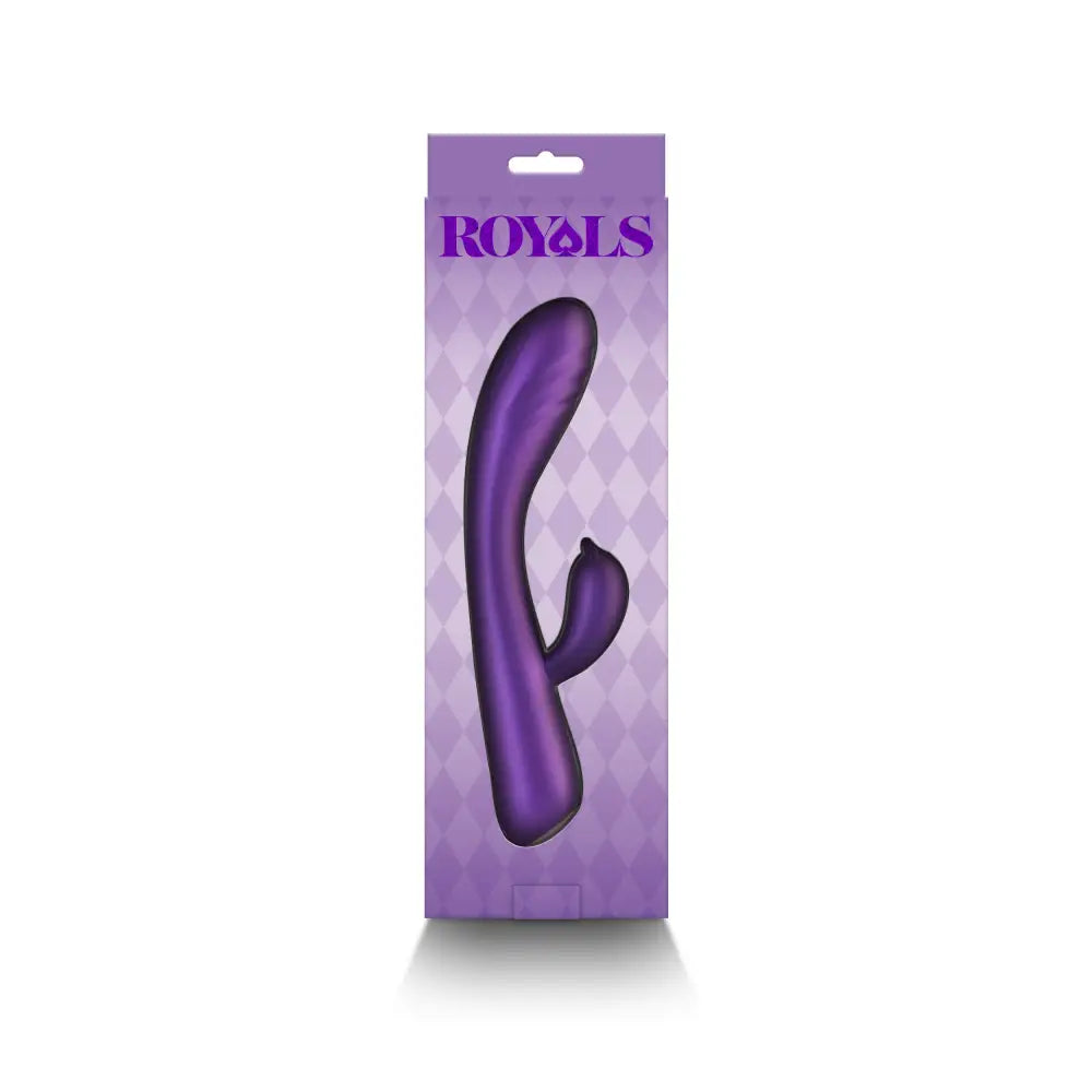 Royals Duchess Metallic Purple Rabbit Vibrator