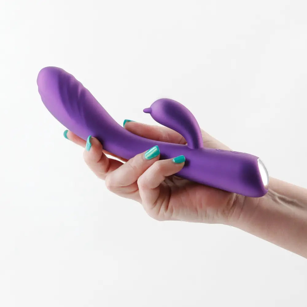 Royals Duchess Metallic Purple Rabbit Vibrator