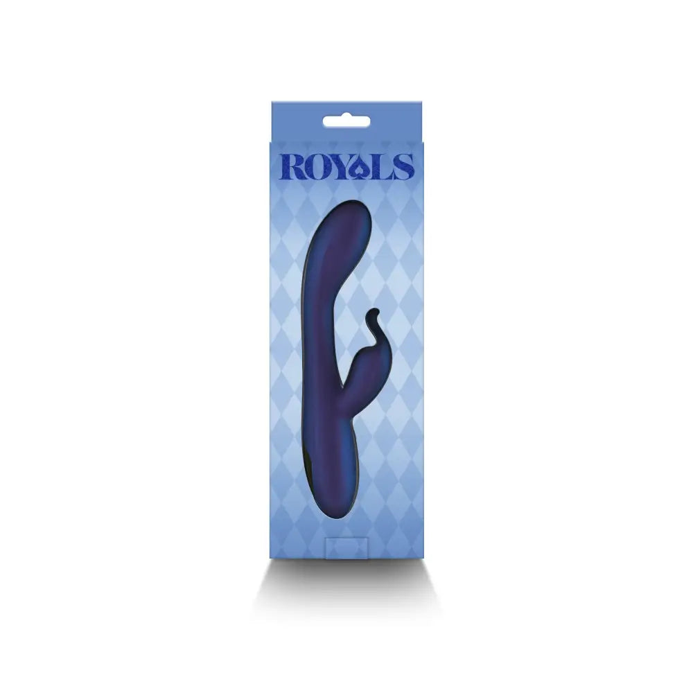 Royals Empress Metallic Blue Rabbit Vibrator