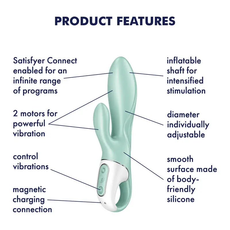 Satisfyer Air Pump Bunny 5 - Rabbit Vibrator