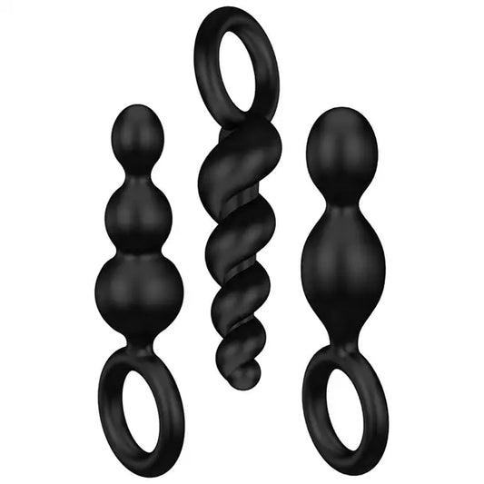 Booty Call Set Of 3 Black