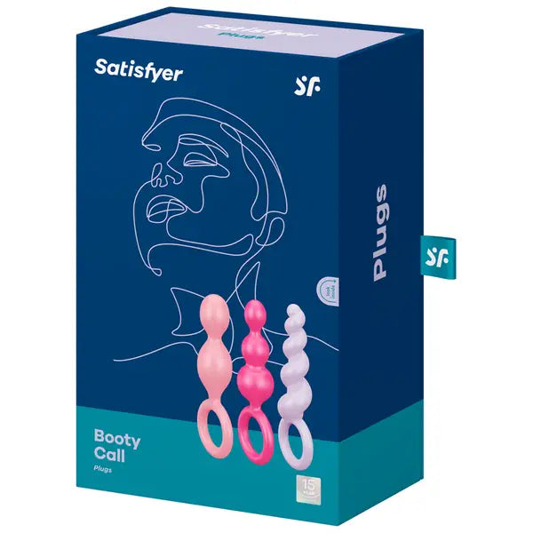 Satisfyer Booty Call Set Of 3 - Anal Beads Set