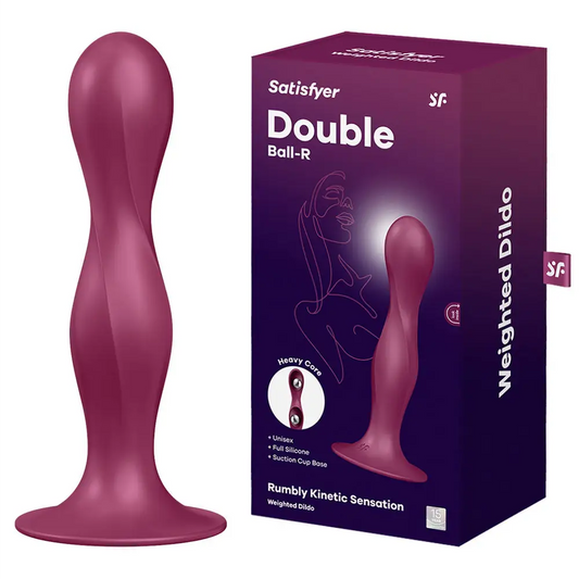 Satisfyer Doule Ball-R - Red Anal Plug