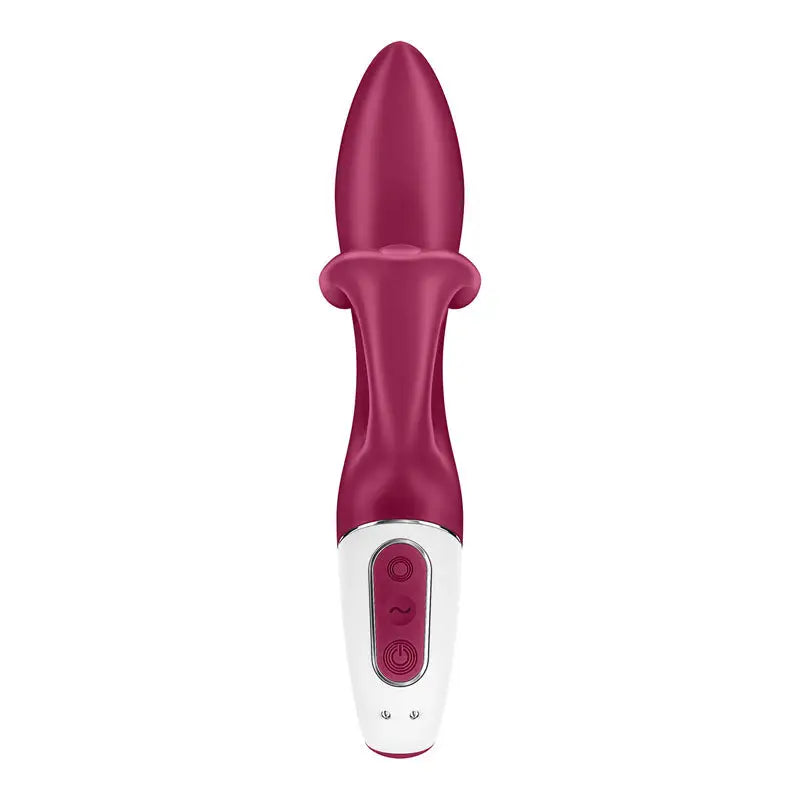 Satisfyer Embrace Me Flexible Rabbit Vibrator - Berry