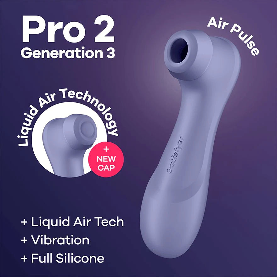 Satisfyer Pro 2 Gen 3 Liquid Vibration Clitoral Stimulator