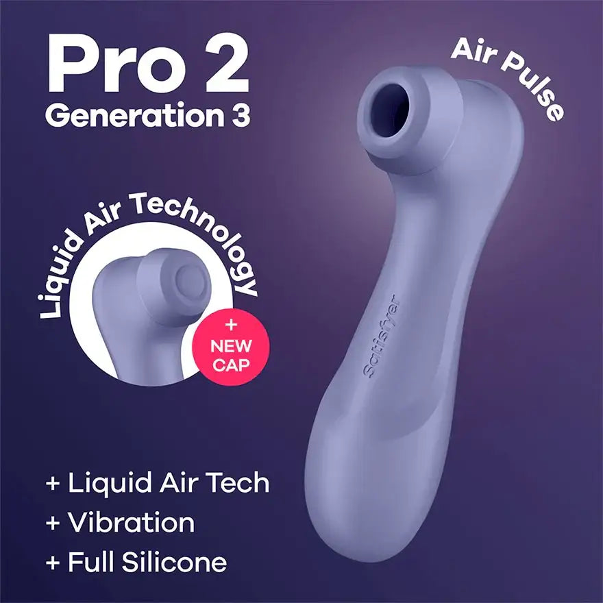 Satisfyer Pro 2 Gen 3 Liquid Vibration Clitoral Stimulator