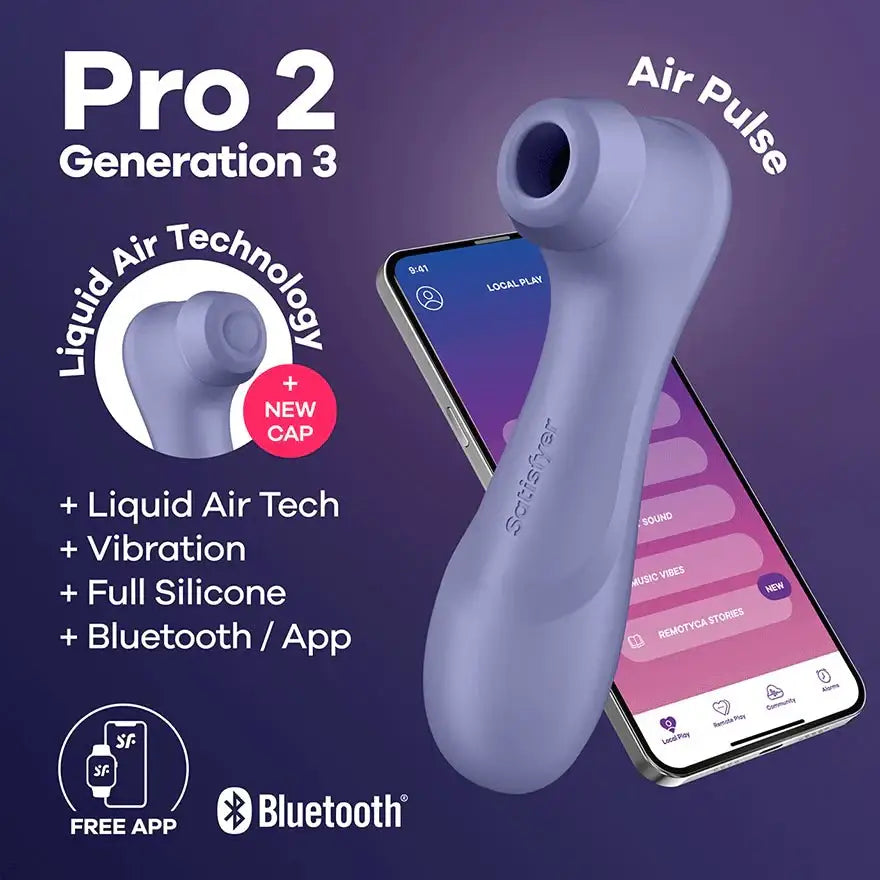 Satisfyer Pro 2 Generation 3 Connect Clitoral Stimulator