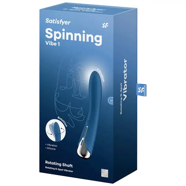 Satisfyer Spinning Vibe1 Blue - Sex Toys Online