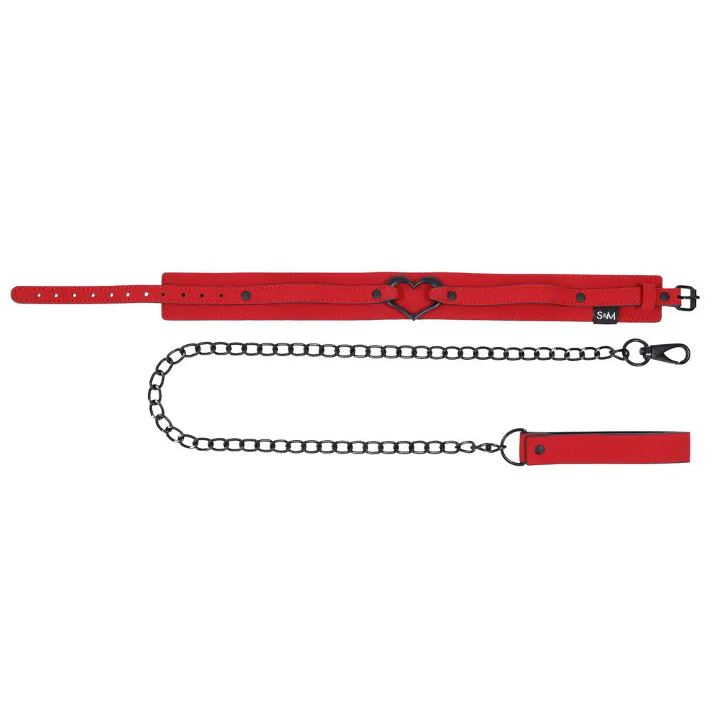 Sex & Mischief Amor Collar and Leash - My Temptations Bondage