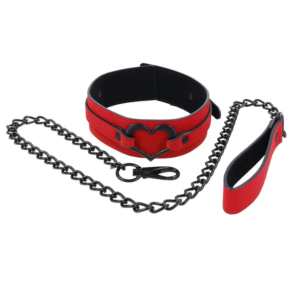 Sex & Mischief Amor Collar and Leash - My Temptations Bondage