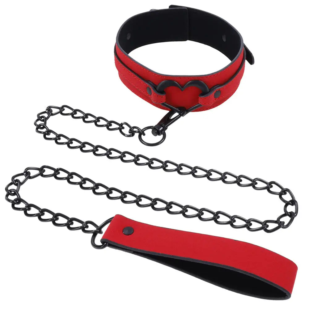 Sex & Mischief Amor Collar and Leash - My Temptations Bondage