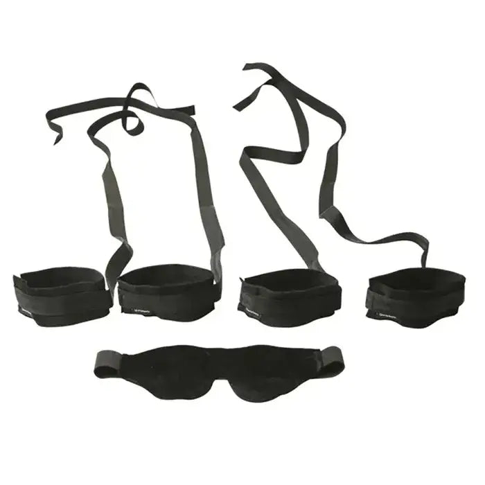 Sex & Mischief Our First Bondage Kit Black