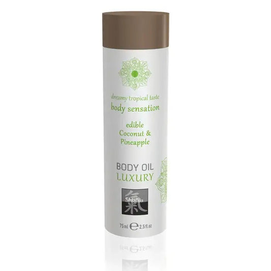 SHIATSU Edible Body Oil - Luxury Coconut - 75 ml