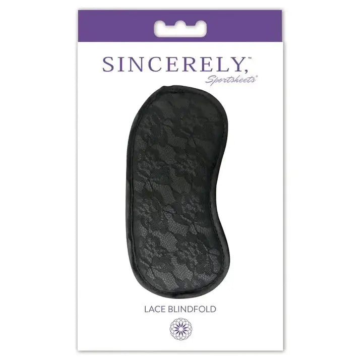 Sincerely Midnight Lace Blindfold