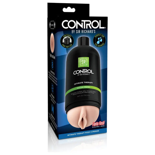 Sir Richards Control Intimate Therapy Pussy Stroker - My Temptations Male Sex Toys