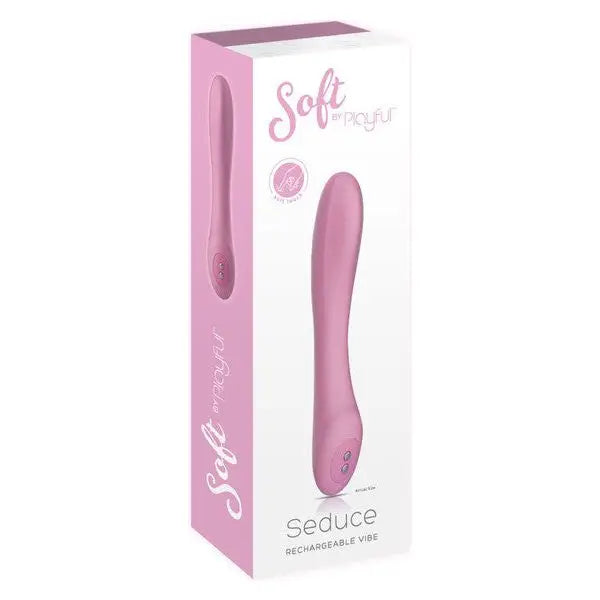 Soft by Playful Seduce Rechargeable Vibrator Pink