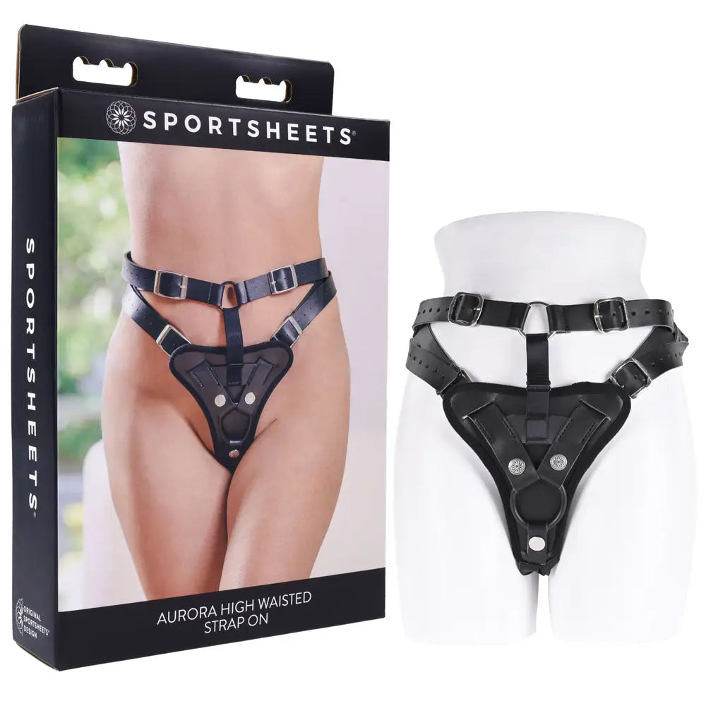 Sportsheets Aurora High Waisted Strap On Harness - My Temptations Sex Toys