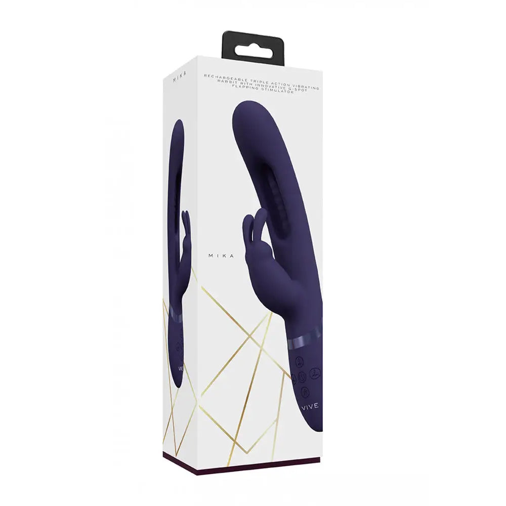 VIVE Mika Rabbit Vibrator with Flapping Shaft