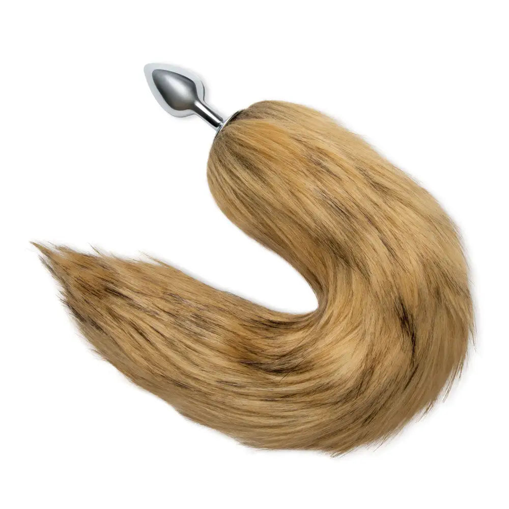 Furry Tales 14 Inch Fox Tail - Brown - My temptations Adult Store