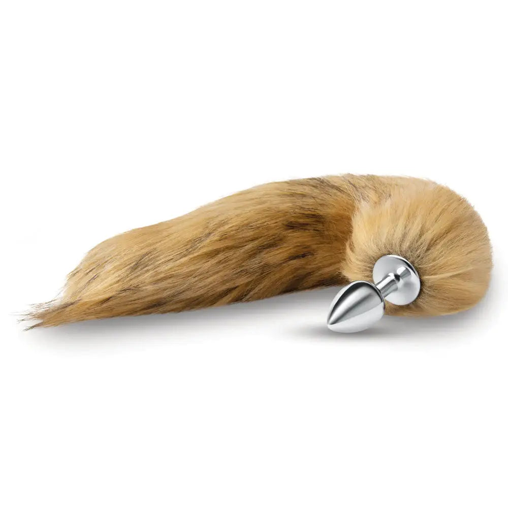 Furry Tales 14 Inch Fox Tail - Brown - My temptations Adult Store