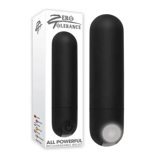 Zero Tolerance All Powerful Rechargeable Bullet Vibrator