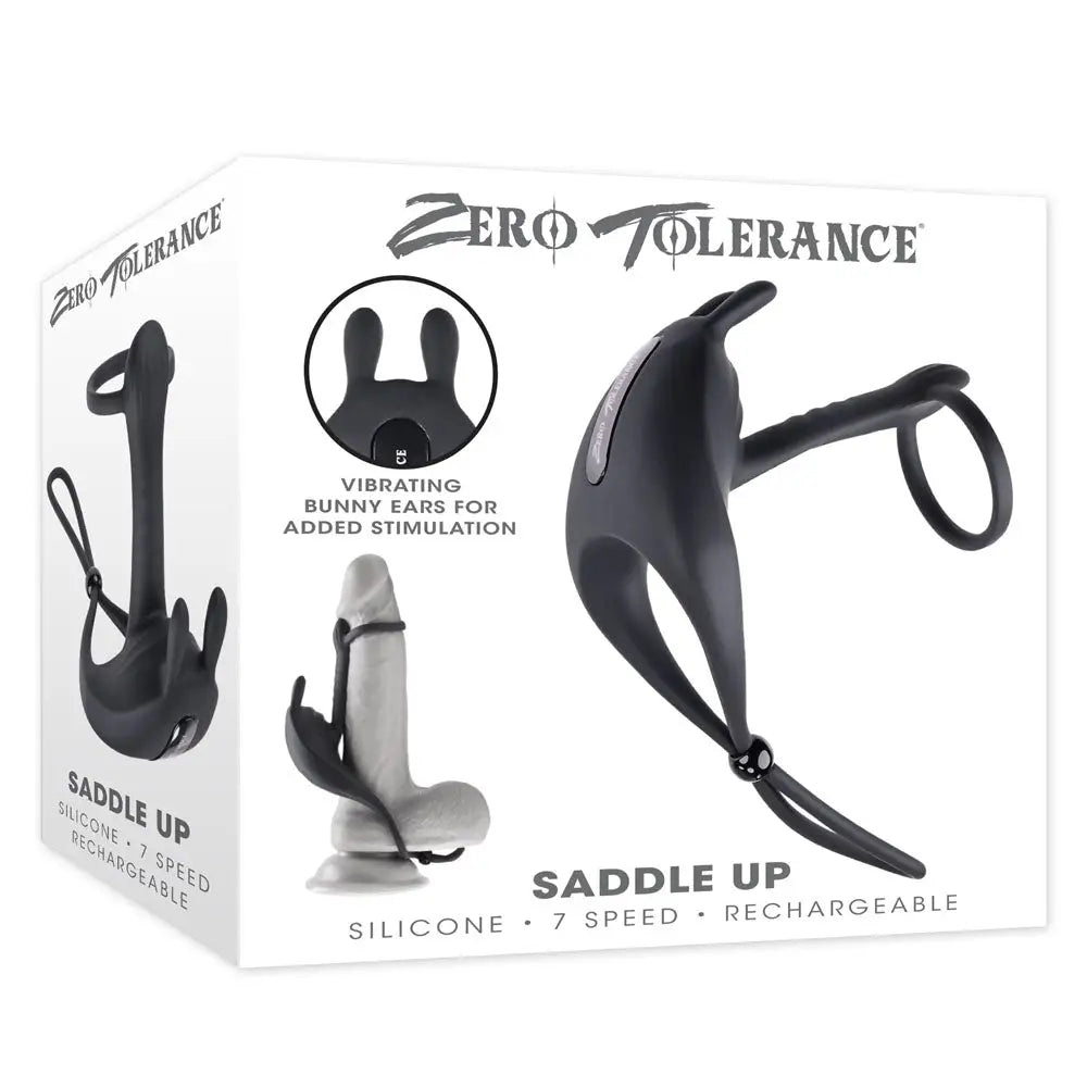 Zero Tolerance Saddle Up Vibrating Cock & Ball Rings