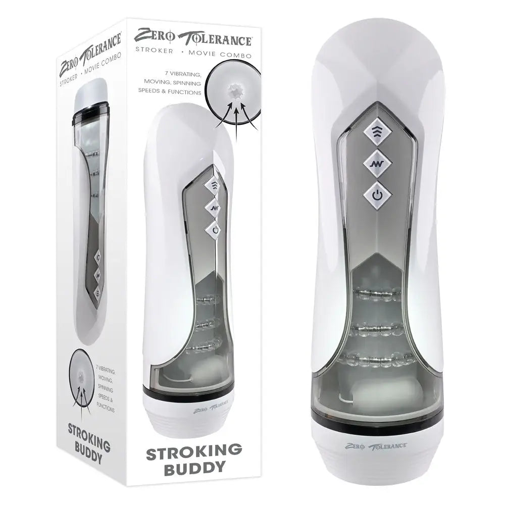 Zero Tolerance Stroking Buddy Vibrating & Thrusting Stroker