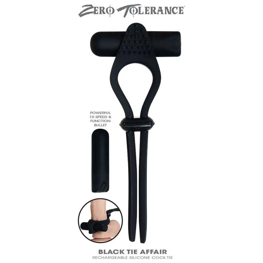 Zero Tolerance Tie Affair  Cock Ring - My Temptations Sex Toys