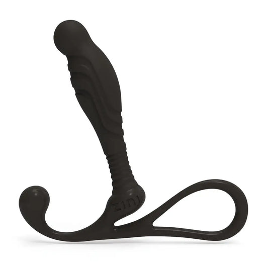 Zini Janus Anti Shock Black Small Prostate Massager - My Temptations Sex Toys Australia