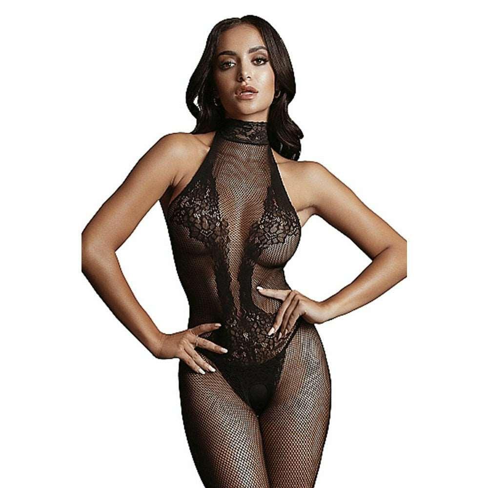 Le Desir Fishnet and Lace Bodystocking