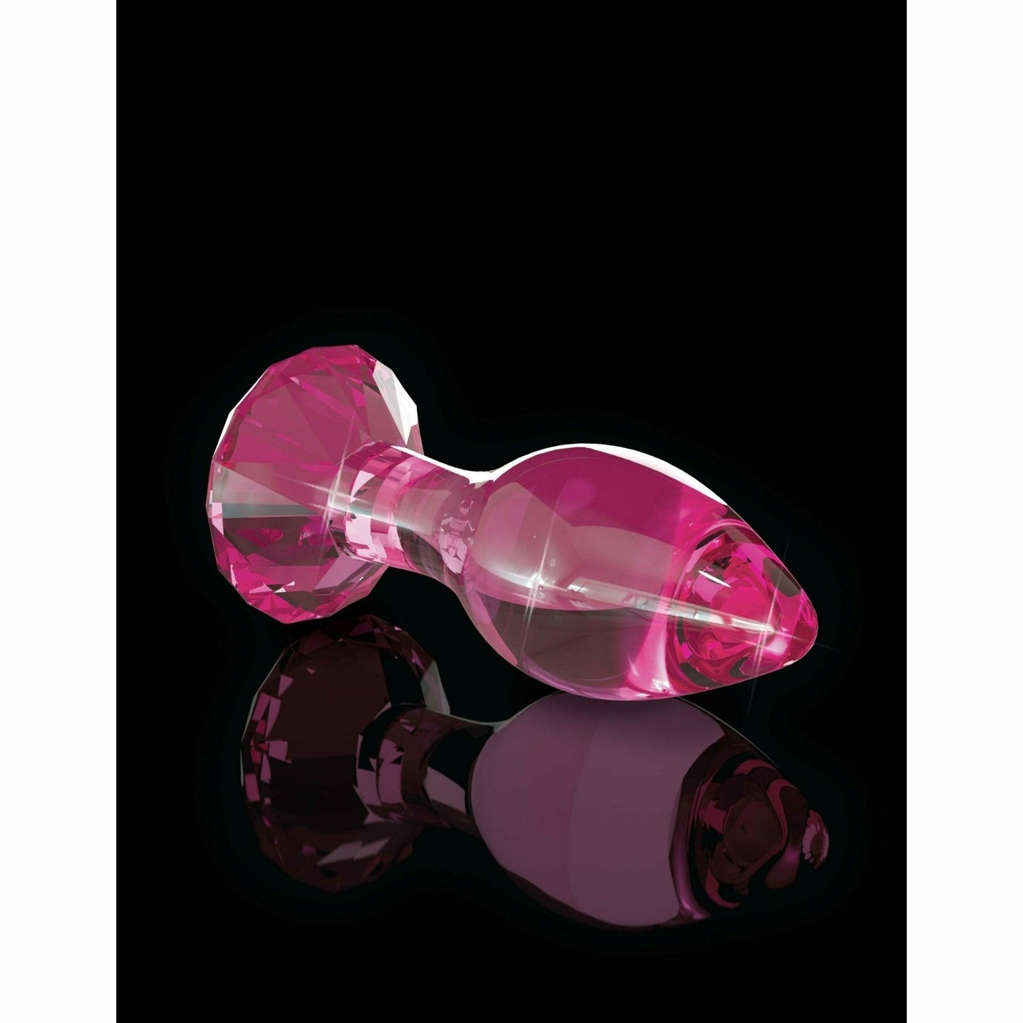 Icicles No 79 Pink Jewel Glass Butt Plug