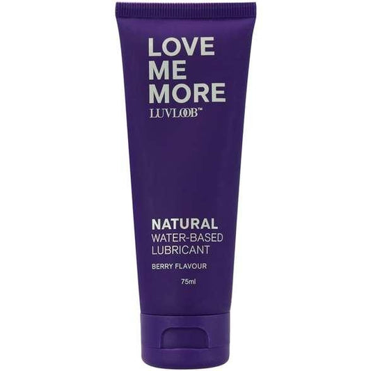 Luvloob Love Me More Water Based Lubricant Berry