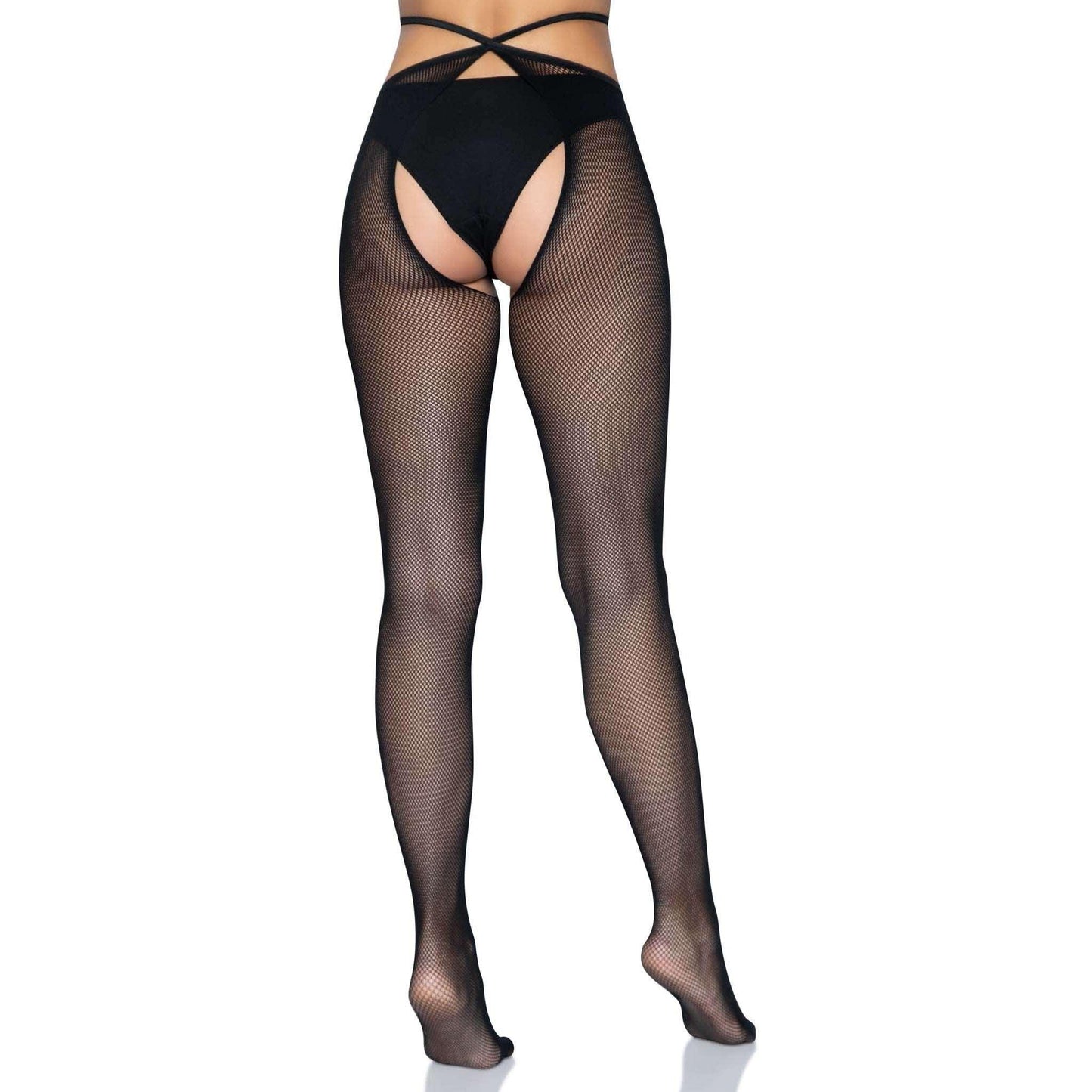Crotchless Fishnet Tights