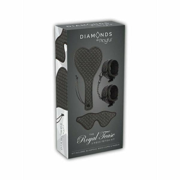 Playful Diamonds The Royal Tease 3 Piece Fetish Kit