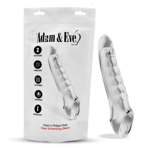 Adam & Eve Ridged Rider Adam & Eve Ridged Rider Penis Sleeve