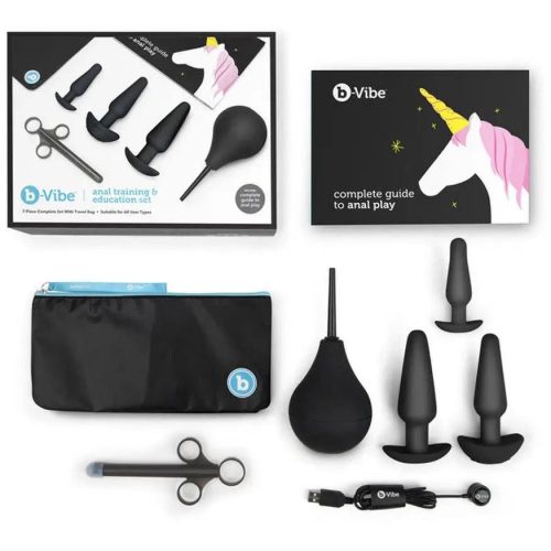 Anal Training 7 Piece Education Set - Black Anal Training 7 Piece Education Set - Black