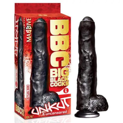 Big Black Cocks - Unkut 13’’ Dildo Big Black Cocks - Unkut 13’’ Dildo