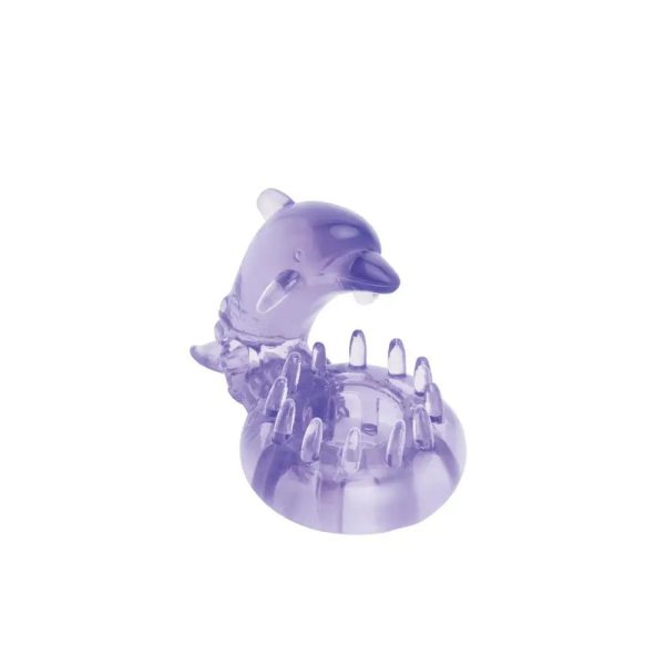 Bodywand Rechargeable Dolphin Ring with Clit Ticklers Bodywand Rechargeable Dolphin Ring with Clit Ticklers