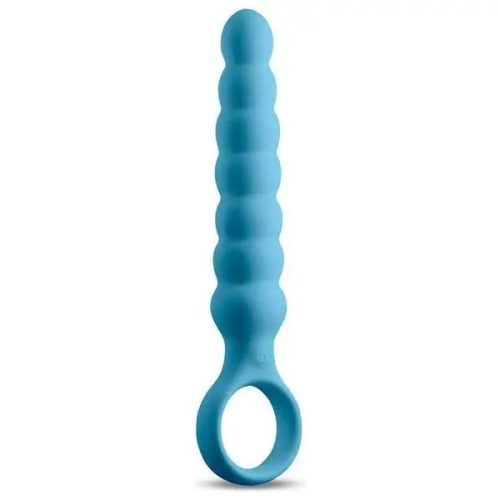 Desire Lucent Vibrating Anal Beads - Blue Desire Lucent Vibrating Anal Beads - Blue