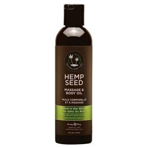 Hemp Seed Massage & Body Oil Naked In The Woods