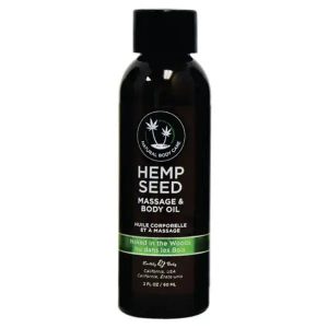 Hemp Seed Massage & Body Oil Naked In The Woods - My Temptations