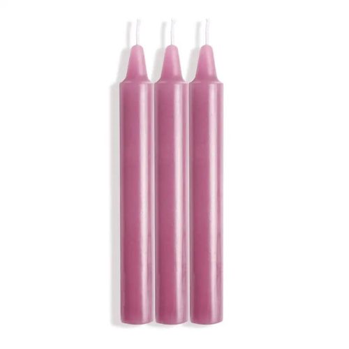 LaCire Drip Pillar Candles - Violet LaCire Drip Pillar Candles - Violet
