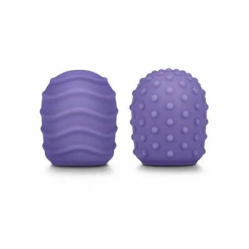 Le Wand Petite Silicone Texture Covers Violet Le Wand Petite Silicone Texture Covers Violet