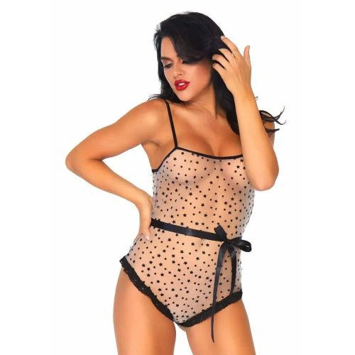 Leg Avenue Stargazer Sheer Bodysuit Leg Avenue Stargazer Sheer Bodysuit